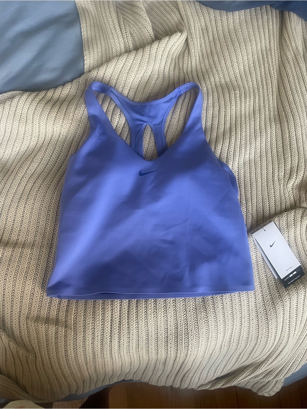 Nike Sapphire Racerback Training Sports Bra